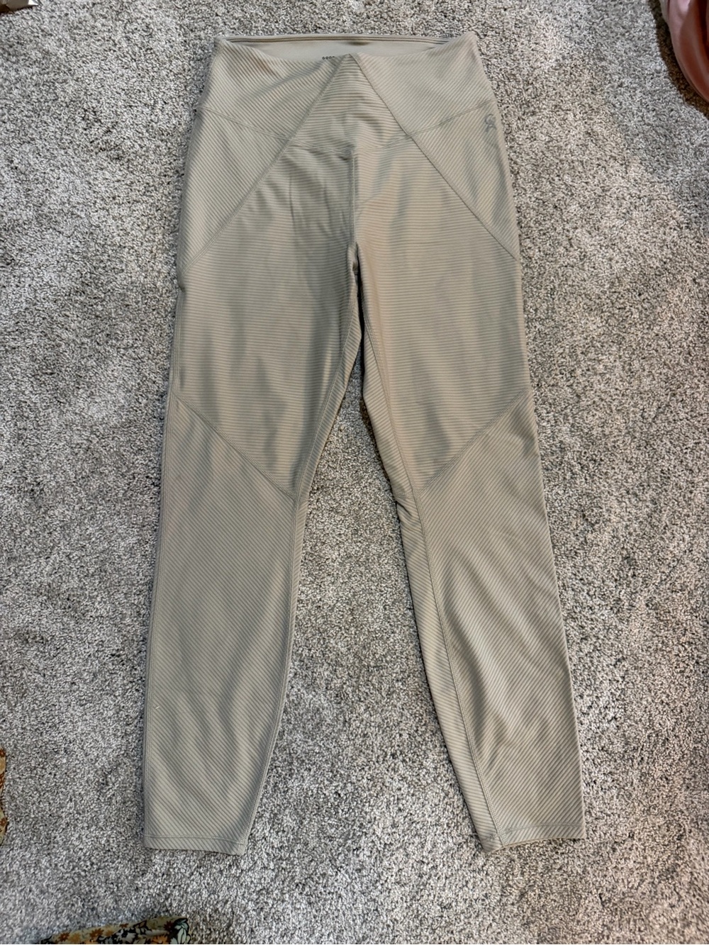 Good American - workout Leggings Taupe size 2